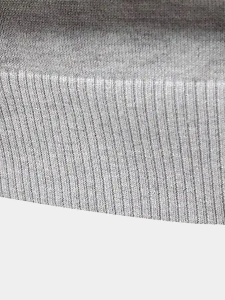 Men’s Knit Knit Sweater – Half Zip Knitwear Casual Everyday Knitwear